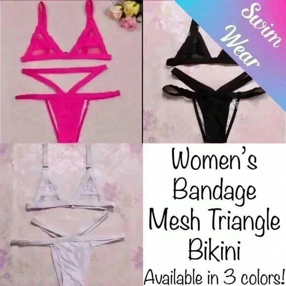 "Marie" Push-Up Bandage Bikini - Picture 1 of 7